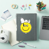 Sticker cacahuètes | Snoopy Smiley Face (Couverture iPad)