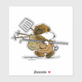 Sticker cacahuètes | Snoopy Snow Warrior (Feuille)