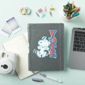 Sticker cacahuètes | Snoopy - Vote (Couverture iPad)
