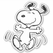 Sticker cacahuètes | Une Danse Heureuse Snoopy (Devant)