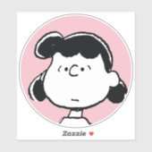 Sticker cacahuètes | Visages de Lucy (Feuille)