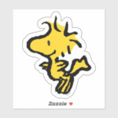 Sticker cacahuètes | Woodstock Smile (Feuille)