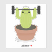Sticker Cactus (Feuille)