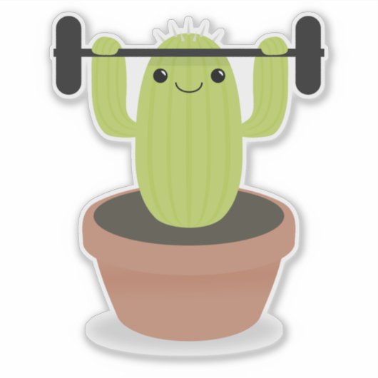 Sticker Cactus (Devant)