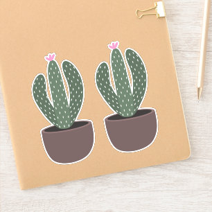 Sticker Cactus en pot