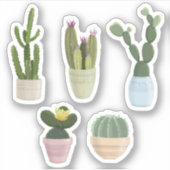 Sticker Cactus Nature (Devant)
