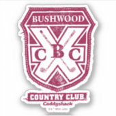 Sticker Caddyshack | Bushwood Country Club Crest (Devant)
