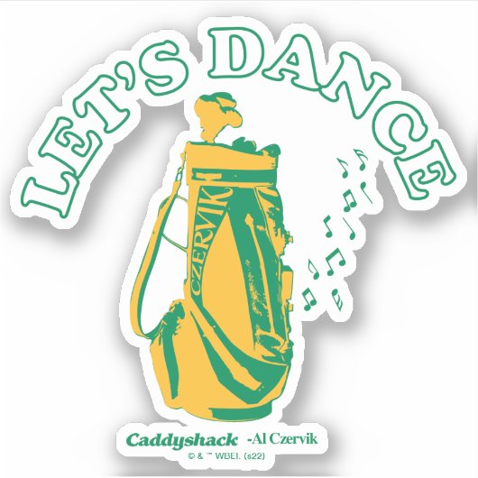 Sticker Caddyshack | Dansons (Devant)