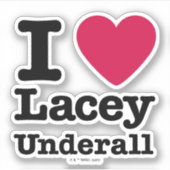 Sticker Caddyshack | I Love Lacey Underall (Devant)