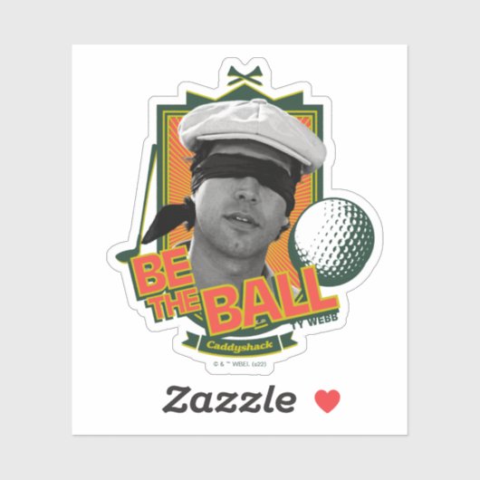Sticker Caddyshack | Soyez Le Boule (Feuille)