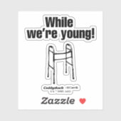 Sticker Caddyshack | Tandis que nous sommes jeunes ! (Feuille)