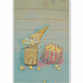 Sticker Cadeau amoureux de crème glacée (Devant)