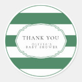 sticker cadeau de golf vert (Devant)