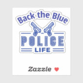 Sticker Cadeau de police (Feuille)