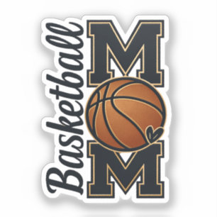 Sticker Cadeau de sports de jour de match de basket-ball m