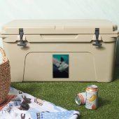 Sticker cadeau guitariste cool (Glacière)