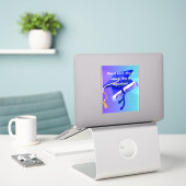Sticker Cadeau MBA (Ordinateur portable sur le bureau)