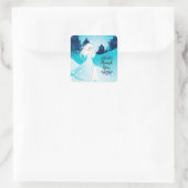 Sticker cadeau Merci Queen neige Faveur (Sac)