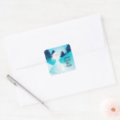 Sticker cadeau Merci Queen neige Faveur (Enveloppe)