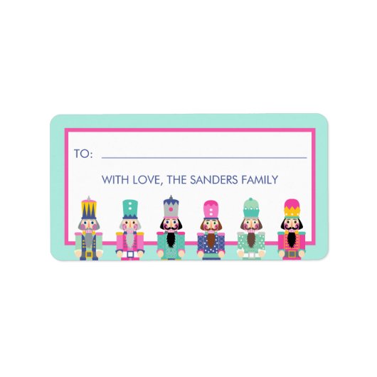 STICKER CADEAU NUTCRACKER NOËL (Devant)