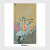Sticker Cadeau pour motard (Feuille)