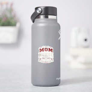 Sticker Cadeau vintage pour maman infirmière et maman Fête