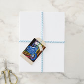 Sticker Cadeaulabel (Met Touw)