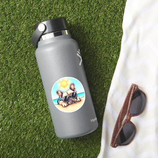 Sticker Cadeaux Bulldog français (HydroFlask Insitu)