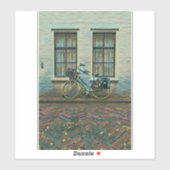 Sticker Cadeaux cyclistes cool (Feuille)