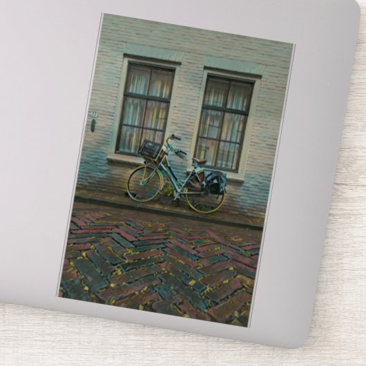 Sticker Cadeaux cyclistes cool (Détail)