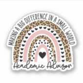 Sticker Cadeaux de conseiller universitaire (Devant)