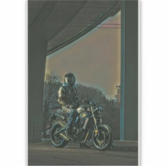 Sticker Cadeaux de moto (Devant)