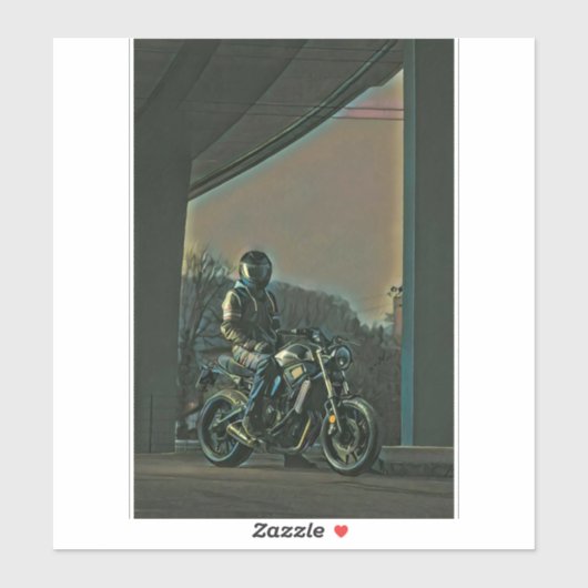 Sticker Cadeaux de moto (Feuille)