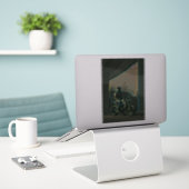 Sticker Cadeaux de moto (Ordinateur portable sur le bureau)