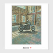 Sticker cadeaux motocyclistes (Feuille)