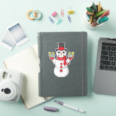 Sticker Cadeaux pour vous de Snowman (Couverture iPad)