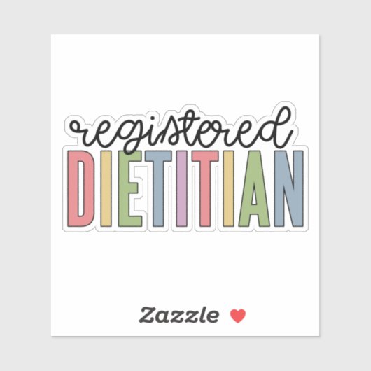 Sticker Cadeaux RD multicolores enregistrés (Feuille)