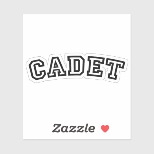 STICKER CADET (Feuille)