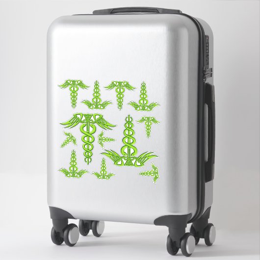 Sticker Caduceus (Sur valise)