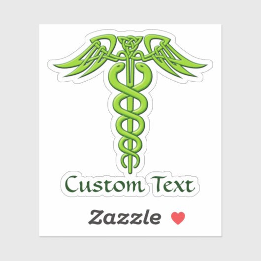 Sticker Caduceus (Feuille)
