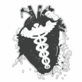 Sticker caduceus anatomic (Devant)