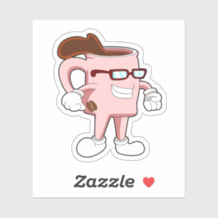 Sticker Café avec Café