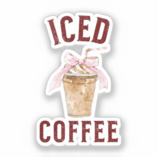 Sticker Café glacé