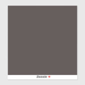 Sticker Café noir (couleur solide) (Feuille)