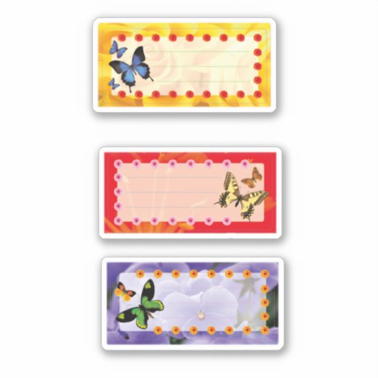 Sticker Cahier  (Devant)