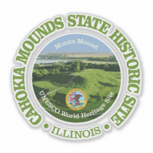 Sticker Cahokia Mounds SHS