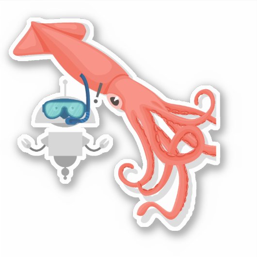 Sticker Calamar (Devant)