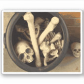 Sticker Caldron des os. (Devant)