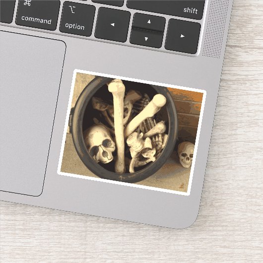 Sticker Caldron des os. (Détail)