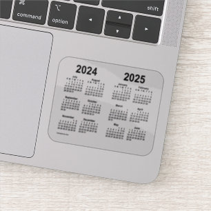 Sticker Calendrier de l'année scolaire 2024-2025 par Janz 